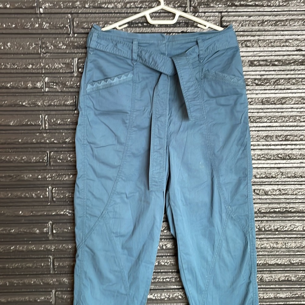 Anthropologie Paper Bag waist pants. 100% cotton
